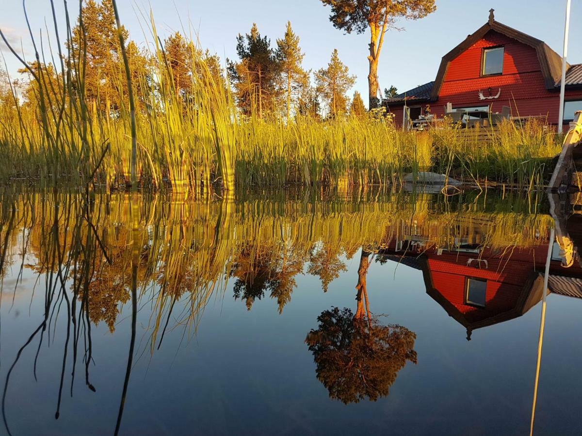 Camp Caroli Wooden Cabins Jukkasjärvi Exterior foto